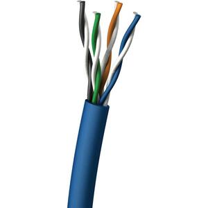 C2G 1000 ft Cat5e Bulk Shielded Network Cable - Blue - Bare Wire - Bare Wire - 1000ft - Blue