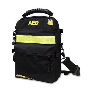 Defibtech Health Supplies Case - Top-loading - Ballistic Nylon - Black, Yellow