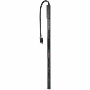 APC NetShelter Basic Rack PDU, Zero U, 14.4kW, 208V, 24 C13, 4 C19, 2 NEMA L6-30R outlet, 3ft input Cord