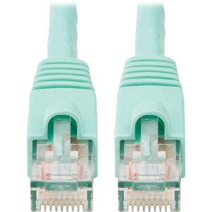 Tripp Lite by Eaton Cat6a 10G Snagless UTP Ethernet Cable (RJ45 M/M) Aqua 14 ft. (4.27 m)