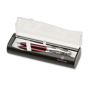Sheaffer Gift Collection Ballpoint Pen/Pencil Set - 0.7 mm Lead Size - Red Barrel - 1 Set