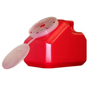 Unimed-Midwest Mailaway Sharp Container - 230 x Syringe - 1gal - Red