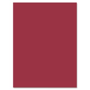 Nature Saver Smooth Texture Construction Paper - 9" x 12" - Scarlet