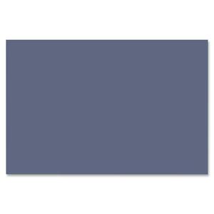Nature Saver Smooth Texture Construction Paper - 12" x 18" - Dark Blue