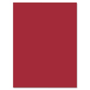 Nature Saver Smooth Texture Construction Paper - 9" x 12" - Holiday Red