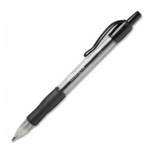Integra Rubber Comfort Grip Mechanical Pencil - 0.5 mm Lead Size - Black Barrel - 1 Each