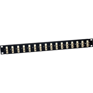 16PORT DUPLEX ST/SC FIBER OPTIC PATCH PANEL &nbsp;<img src="/images/free_ground_shipping.gif" border="0" alt="Free Ground Shipping" title="Free Ground Shipping" >