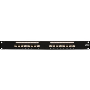 Tripp Lite by Eaton 16-Port Fiber Patch Panel 1U (LC/LC) Multimode or Singlemode - 16 x LC