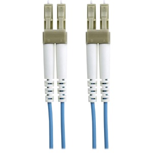 Belkin Fiber Optic Duplex Patch Cable - LC Male - LC Male - 9.84ft - Aqua