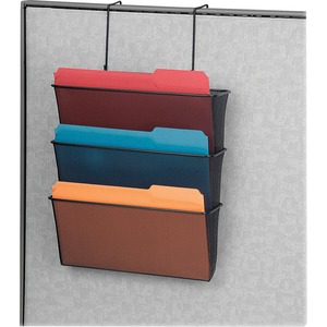 Partition Mesh Triple File Pockets - Click Image to Close
