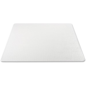 Deflect-o Standard Anti-static Chair Mat - 60" Length x 46" Width - Vinyl - Clear