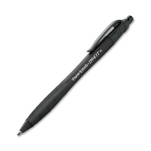 Paper Mate Pro-FIT Retractable Pen - Black Ink - 12 Dozen