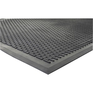 36"x60" Clean Step Black Scraper Floor Mats - Click Image to Close
