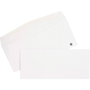 Nature Saver Recycled Envelope - #10 (9.5" x 4.12") - 24lb - Gummed - 500 / Box - White