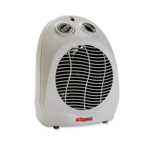 Heat Runner Four-Setting Portable Heater - Electric - Light Gray