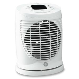 Heat Runner Motion Sensor Oscillating Heater - Light Gray