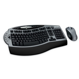 Microsoft Wireless Laser Desktop for Mac Silver