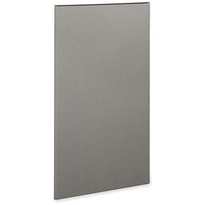 HON Simplicity II Panel - 37" Width x 1.5" Depth x 65" Height - Gray - Fabric