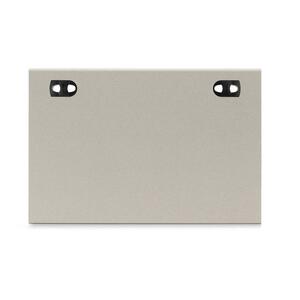 HON Simplicity II Rectangular Worksurface - 24" x 37" x 1.12" - Gray