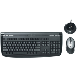 Logitech Cordless 1500 Rechargeable Desktop - Keyboard - Wireless - Mouse - Wireless - OEM