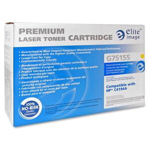 Elite Image Yellow Toner Cartridge - Laser - 6000 Page Color - Yellow - 1