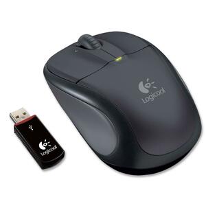 Logitech V220 Cordless Optical Mouse for Notebooks - Optical - USB