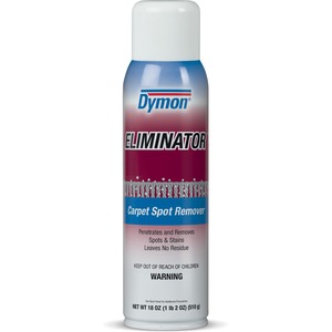 ITW Dymon ELIMINATOR Carpet Spot & Stain Remover - Aerosol - 20fl oz - Red