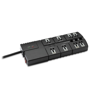 Compucessory 8-Outlets Surge Suppressor - Receptacles: 8 x AC Power