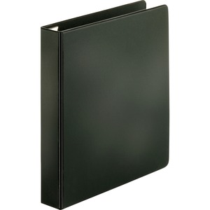 Sparco Slant-D Locking Ring Binder - Letter - 8.5" x 11" - 1.5" Capacity - 1 Each - Black