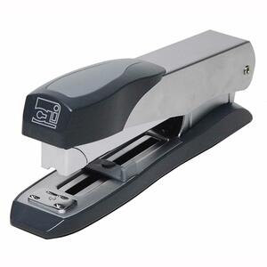 CLI Executive High Capacity Stapler - Desktop Stapler - 50 Sheets Capacity - 1/4", 5/16" Staple Size - Silver, Gray