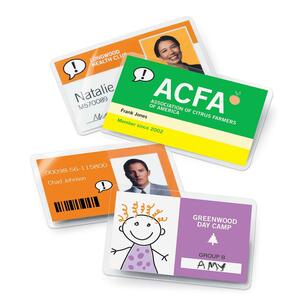 GBC Laminating Pouch - Badge Card 2.56" Width x 3.75" Length x 4mil - 25 / Pack
