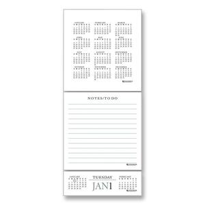 At-A-Glance Executive Desk Calendar Refill - Daily - 4" x 4" - January till December
