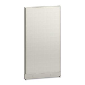 HON Initiate Office Workstation Panel - 36" Width x 2" Depth x 68" Height - Salsa, Light Gray
