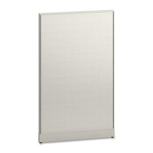 HON Initiate Office Workstation Panel - 42" Width x 2" Depth x 68" Height - Salsa, Light Gray