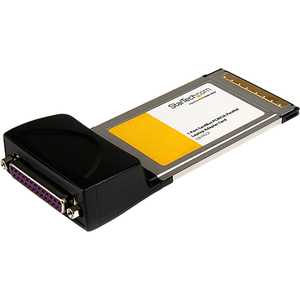 StarTech.com 1 Port CardBus PCMCIA Parallel Laptop Adapter Card CB1PECP