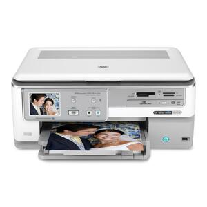 HP Photosmart C8180 Multifunction Photo Printer - Color Inkjet - 34 ppm Mono - 33 ppm Color - 10 Second Photo - 4800 x 1200 dpi - Printer, Copier, Scanner - USB, PictBridge - Wi-Fi, Ethernet, Bluetooth - PC, Mac