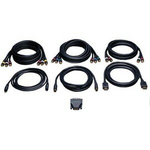 6FT HDTV CONNECTION KIT WITH 6 CABLES 1 ADAPTER