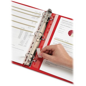 Cardinal HOLDit Binder Insert Strip - For Binding - 25 / Pack - Clear