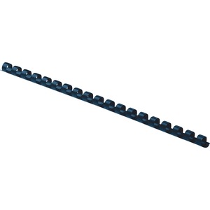 Plastic Combs - Round Back, 5/16", 40 sheets, Navy, 100 pk