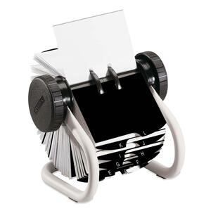 Rolodex Rotary Card File - 200 Card - White