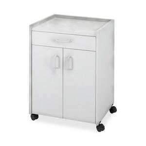 Safco Printer/Copier/Refreshment Stand - Wood - Gray
