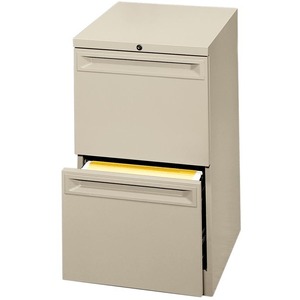 HON Flagship 38000 Series "K" Pull File Cabinet - 15" x 29" x 28" - 2 Drawer(s) - Putty