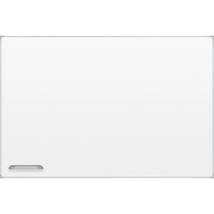 Balt Low Profile Porcelain Marker Board - 4ft x 8ft - Anodized Aluminum Frame - White