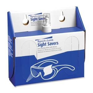 Bausch & Lomb Disposable Lens Cleaning Station - 8 oz - For Eyeglasses, Safety Goggle
