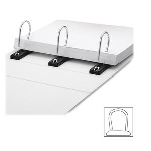 IdeaStream Gapless View Binder - Letter - 8.5" x 11" - 4" Capacity - 1 Each - White