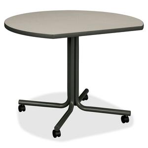 HON 61000 Series Conference End Table - 29.5" Height - Molded Edge - Gray Top