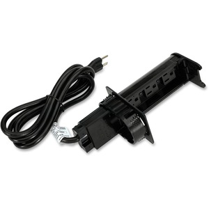 HON Pull-Up Electrical Power Strip - Receptacle: 1 x RJ-45 - 6ft