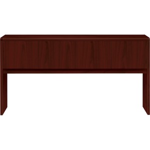 HON 10700 Series Stack-On Storage - 76" Width x 14.62" Depth x 37" Height - Waterfall Edge - Particleboard - Mahogany Top