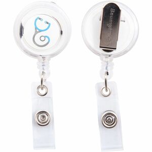 Baumgartens Stethoscope Image Medical Card Reel - Assorted
