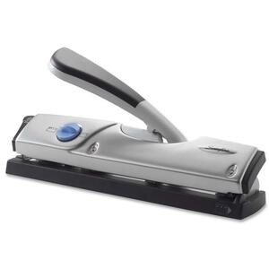 Swingline Profile Legal Punch - 3 Punch Head(s) - 20 Sheet Capacity - 0.28" - Silver